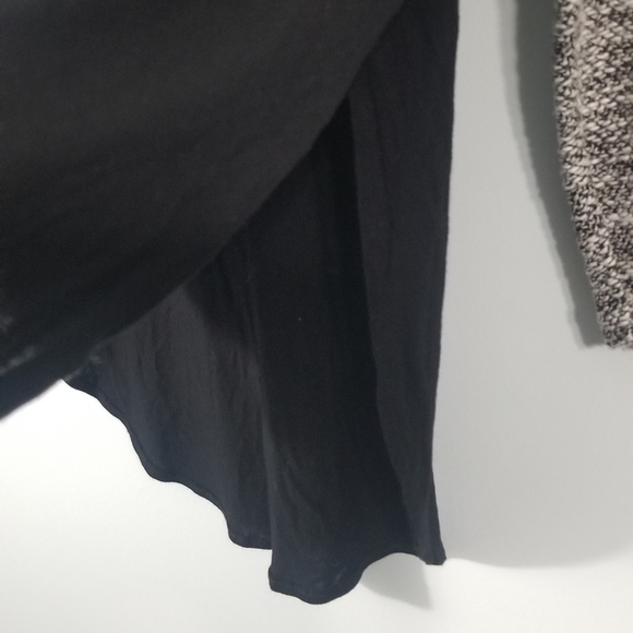 Two by Vince Camuto Drawstring Cowl Neck Flowy Sweater Shirt. Side Slits. Size S - Picture 7 of 8